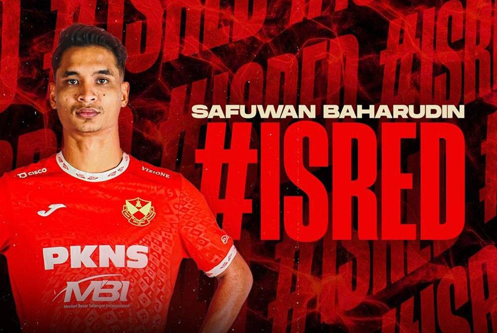 Safuwan kembali ke pangkuan Selangor selepas enam bulan &#039;berpisah&#039;. - Foto Facebook Selangor FC