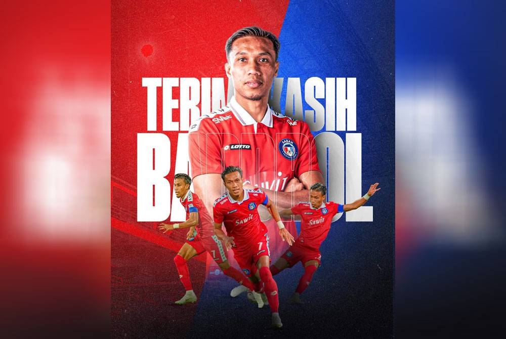 Baddrol tidak lagi bersama Sabah FC.