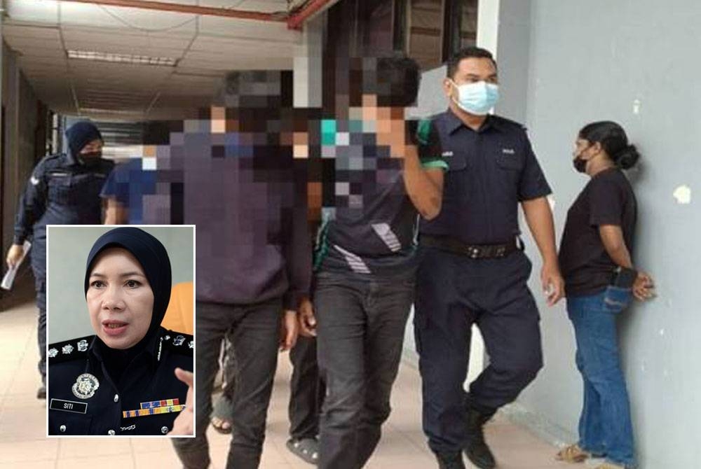 Empat lelaki didakwa atas tuduhan merogol seorang remaja perempuan bawah umur di Mahkamah Sesyen Ipoh pada 29 Julai tahun lalu. - Gambar Fail, gambar kecil: Siti Kamsiah