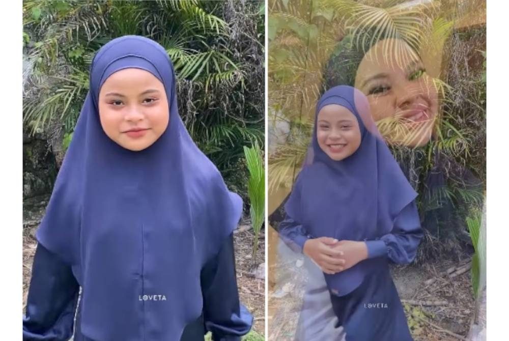 Video adik Miza yang dicantumkan bersama video arwah Siti Sarah mencuri perhatian.