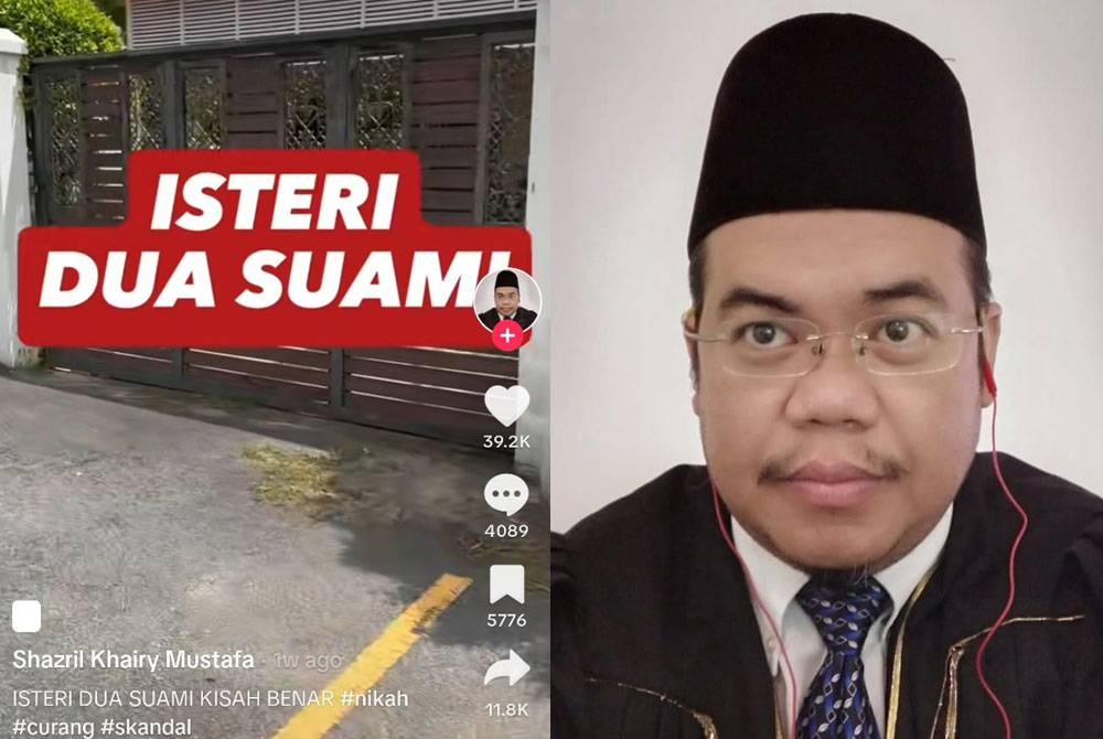 Perkongsian Shazril Khairy menerusi aplikasi TikTok mendapat perhatian daripada netizen.