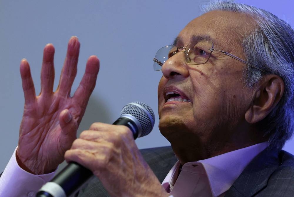 Tun Dr Mahathir Mohamad - Foto Bernama. 