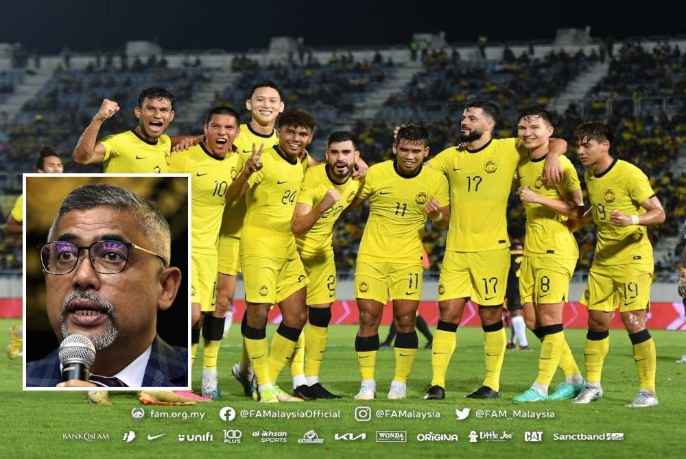 Malaysia menewaskan Kepulauan Solomon 4-1 dan Papua New Guinea 10-0 masing-masing di Terengganu, bulan lepas - Foto FB FAM. Gambar kecil: Noor Azman