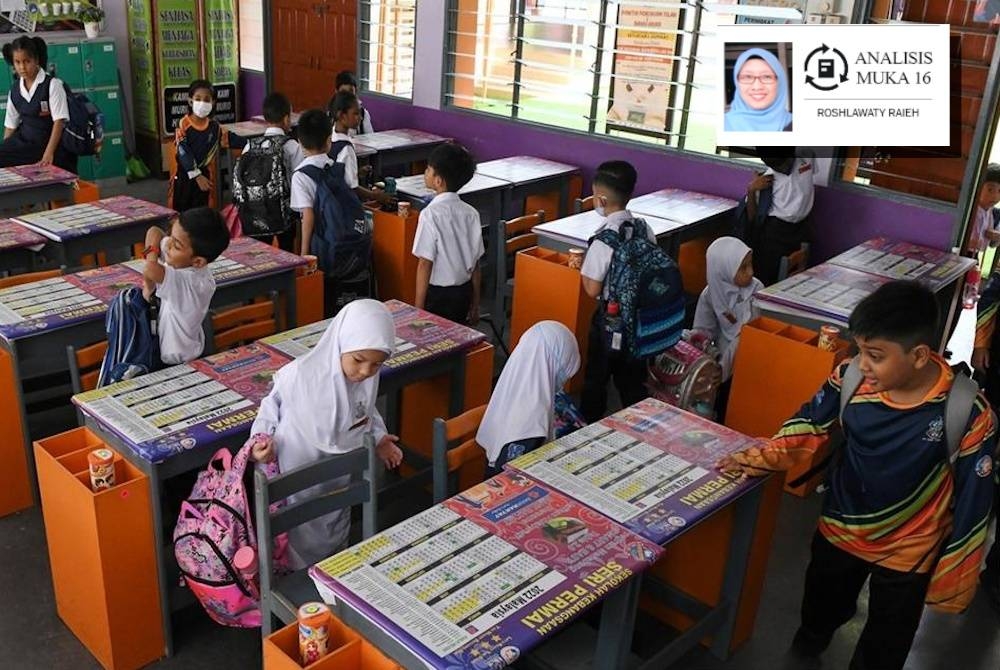 SK Seri Permai termasuk dalam senarai kategori Inovasi iaitu produk meja dan ruang simpanan buku dikenali Smart and Easy Table (SnET) 2.0 bertujuan mengatasi masalah beg berat ke sekolah. - Foto Bernama