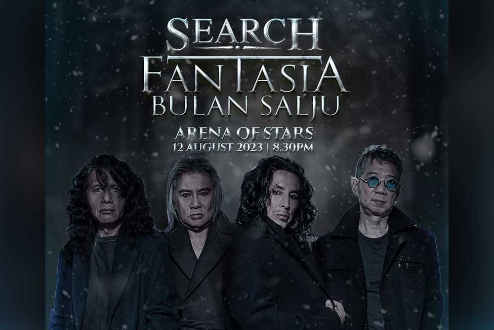 Search tetap meneruskan konsert Fantasia Bulan Salju di Arena Of Stars, Genting Highlands pada 12 Ogos depan.