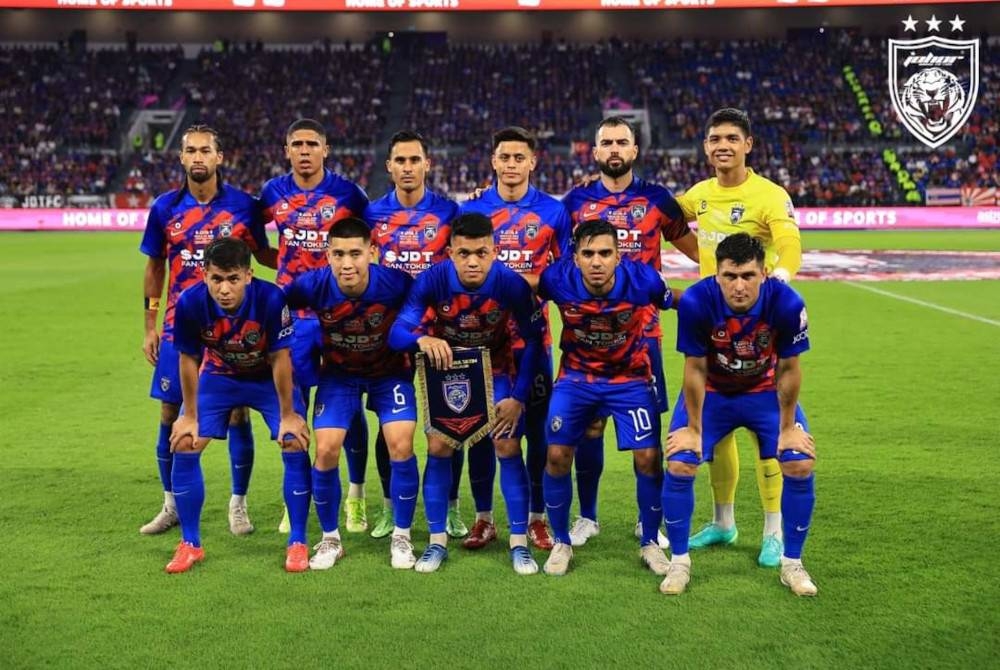 JDT menewaskan KL City FC pada aksi final di Stadium Sultan Ibrahim, sebentar tadi.- Foto FB Johor Southern Tigers