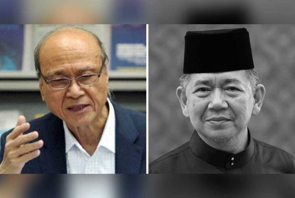 Lam Thye dan Allahyarham Salahuddin - Foto: Bernama