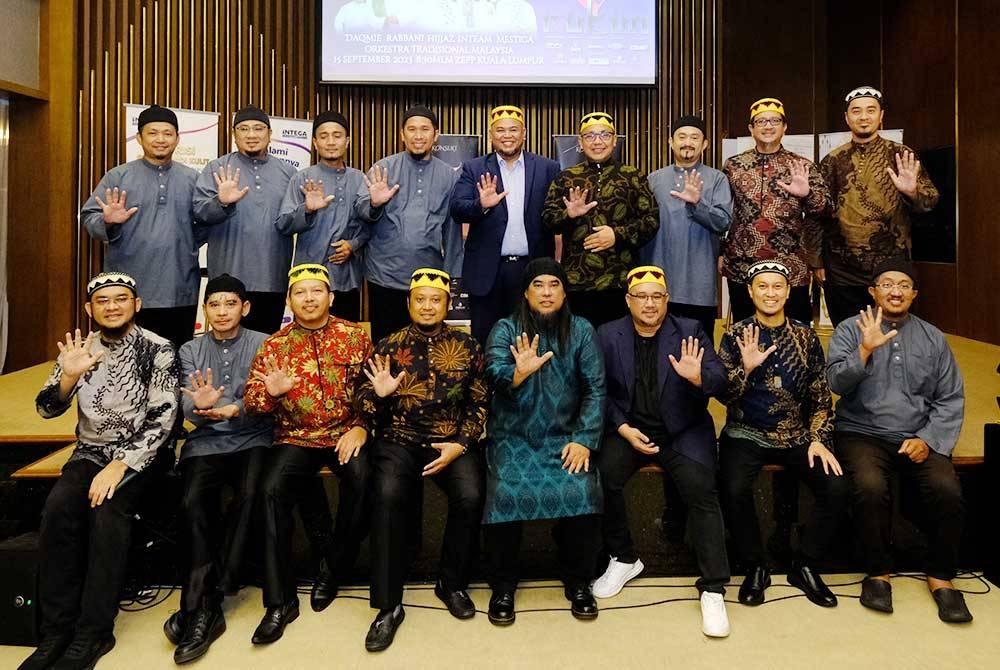 Barisan artis nasyid yang akan menjayakan konsert 5 Rukun yang akan berlangsung pada 15 September depan.