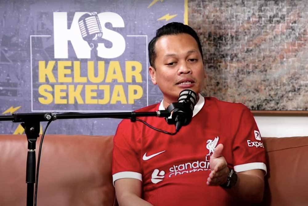 Nik Nazmi dalam Program Keluar Sekejap yang dihoskan Shahril dan Khairy, pada Selasa.