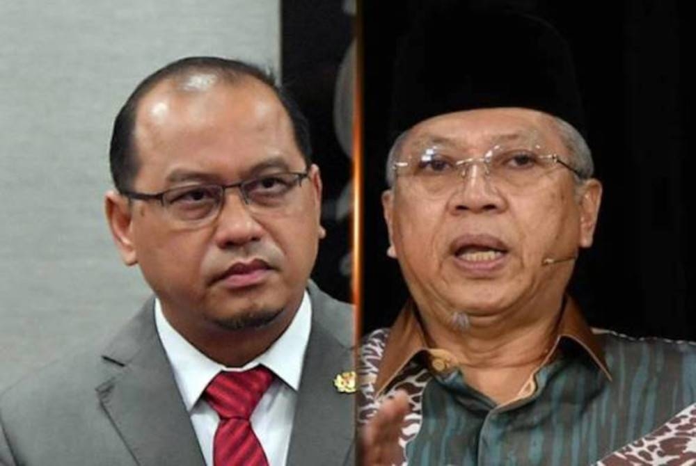 Annuar Musa (kanan), Ahmad Amzad. - Foto Awani