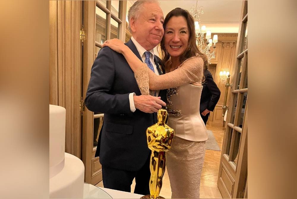 Michelle, Todt akhirnya sah bergelar suami isteri. - Foto INSTAGRAM FELIPE MASSA