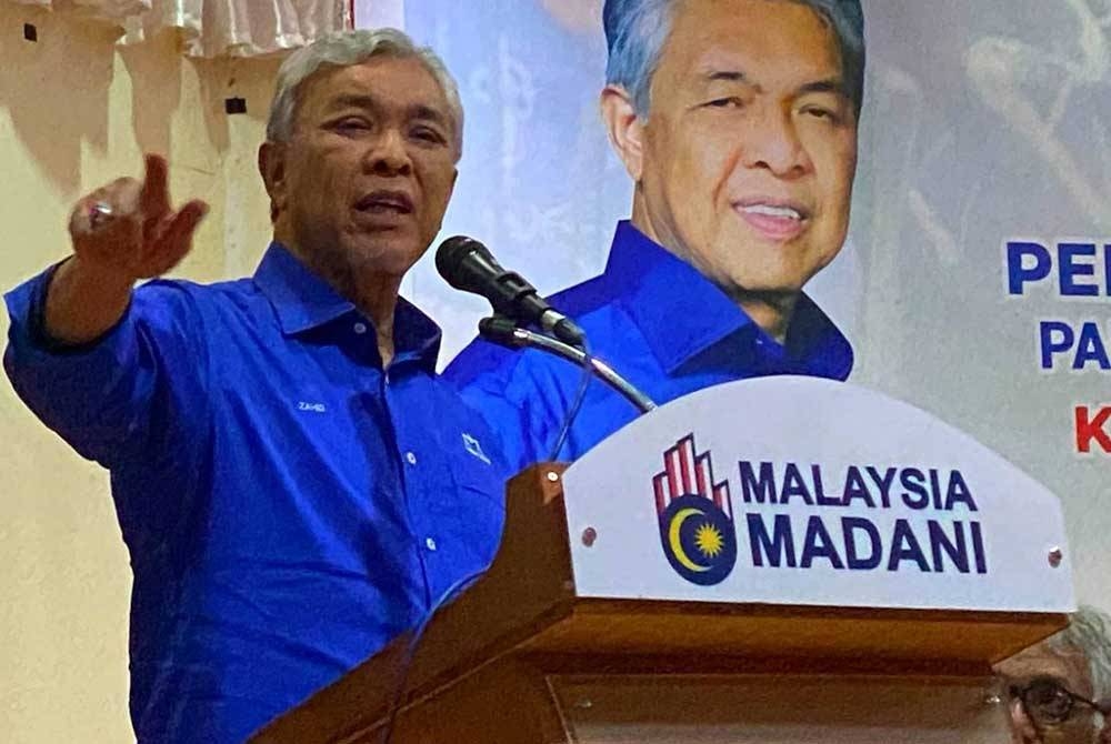 Kerajaan Kenal Pasti Parti Orang Asli - Ahmad Zahid - Sinar Harian