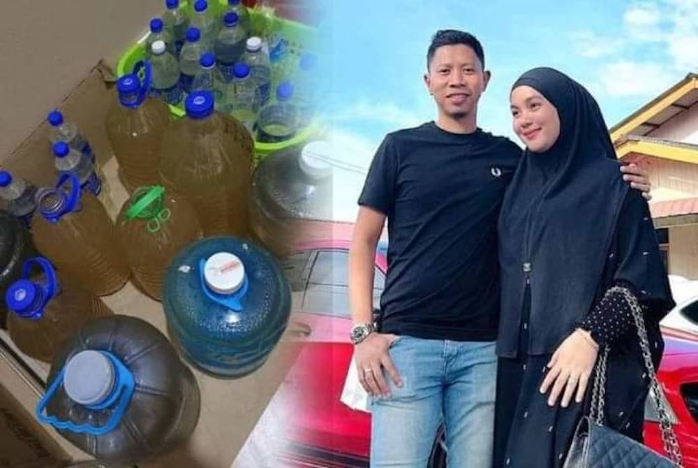 Gambar yang dikongsi Syahmi ketika melawat Ayu di kediamannya di Kampung Banggol Stol.