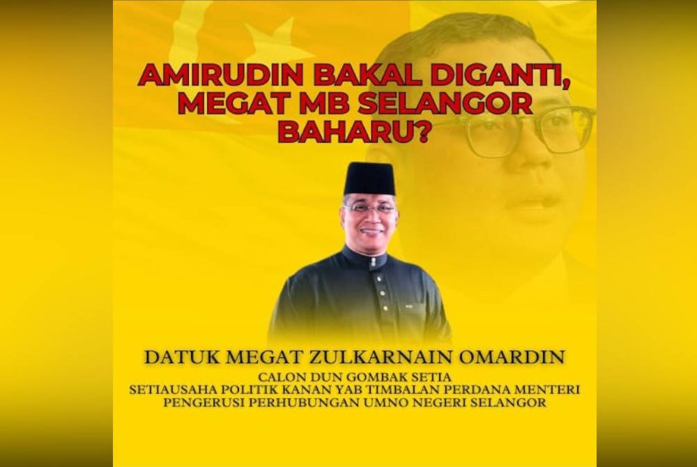 Isu menteri besar disebarkan menerusi media sosial dipercayai sejak Selasa.