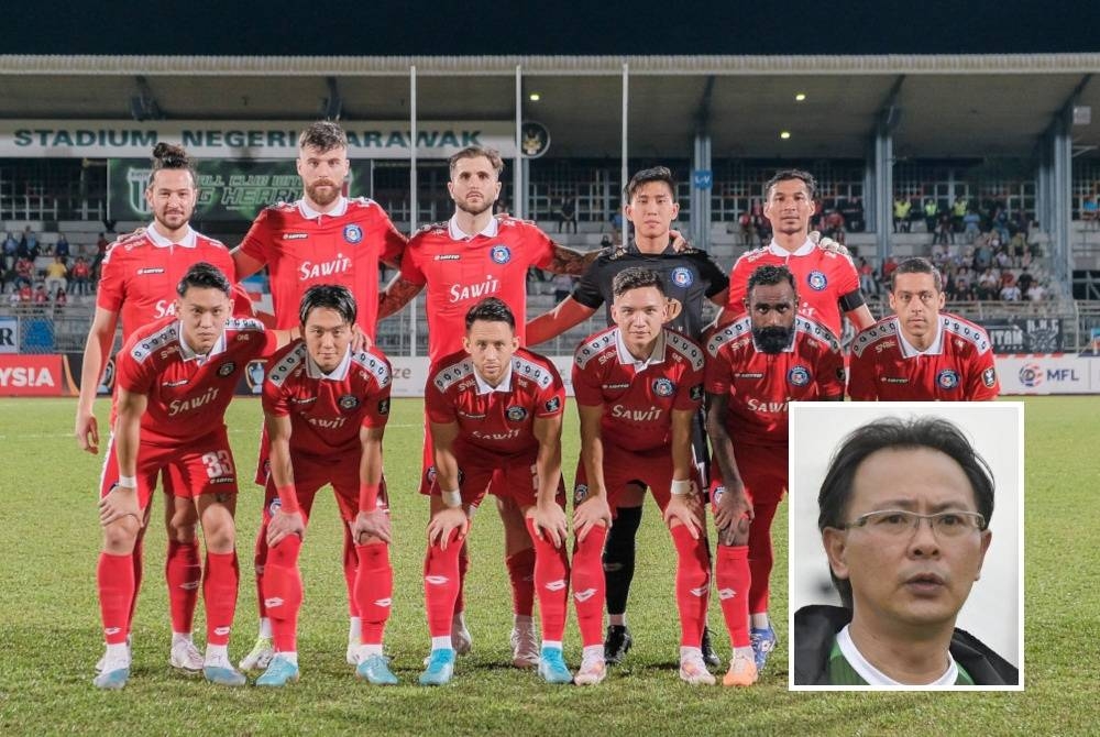 Sabah FC. Gambar kecil: Kim Swee