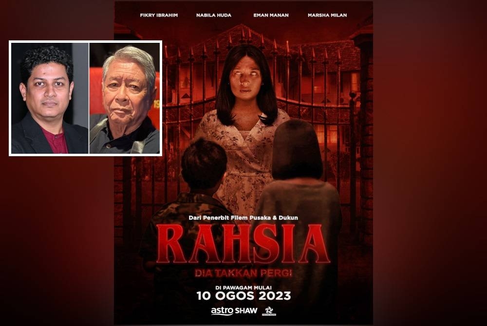 Filem reboot Rahsia diarahkan oleh Shamyl. (Gambar kecil: Shamyl, Othman)