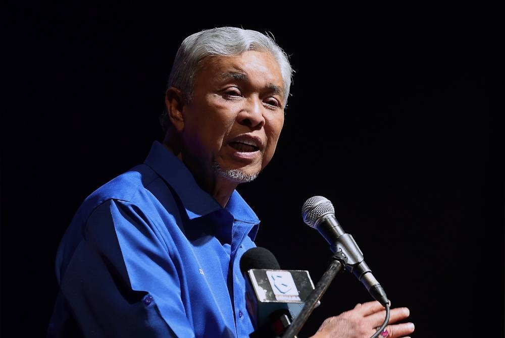 Datuk Seri Dr Ahmad Zahid Hamidi. - Foto Bernama