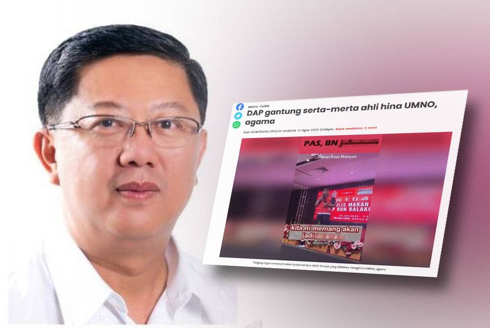 Tan Kok Yew, Laporan Sinar Harian pada Jumaat