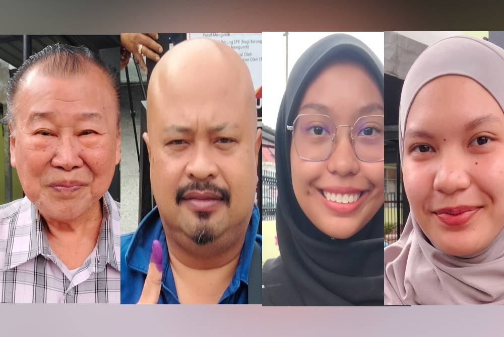 Gambar dari kiri: Pock Fatt, Azman, Nurilfiqah, Nurilyana Maisarah