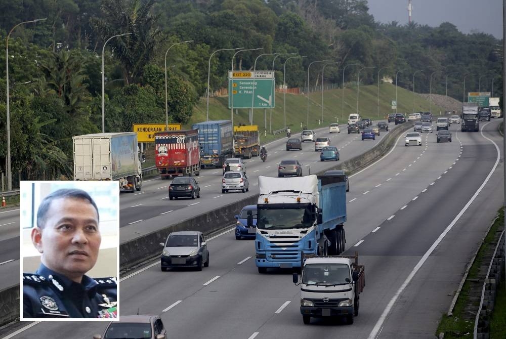 Keadaan trafik di PLUS dan LPT berjalan lancar pada pasca PRN pada Ahad. - Gambar hiasan (Gambar kecil: Mohd Nasri)