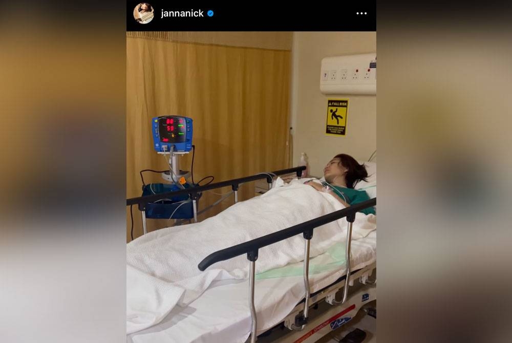 Perkongsian Janna Nick menerusi akaun Instagramnya.