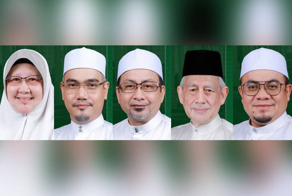 Gambar dari kiri: Rohani, Mohd Asri, Zamakhshari, Kamaruddin, Hilmi