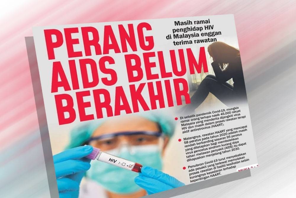 Artikel bertajuk &#039;Perang AIDS Belum Berakhir&#039; tulisan Mohd Izzatul Izuan Tahir memenangi Anugerah Cemerlang Media Cetak sempena ‘Red Ribbon Media Awards 2023’ anjuran Yayasan AIDS Malaysia.