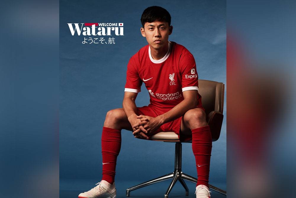 WATARU ENDO FOTO: FB LIVERPOOL