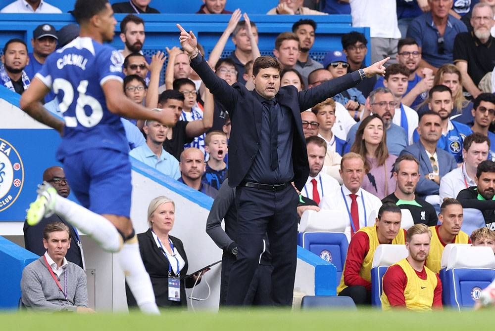 Pochettino mahu pemain bersaing rebut tempat dalam kesebelasan utama Chelsea. - Foto EPA