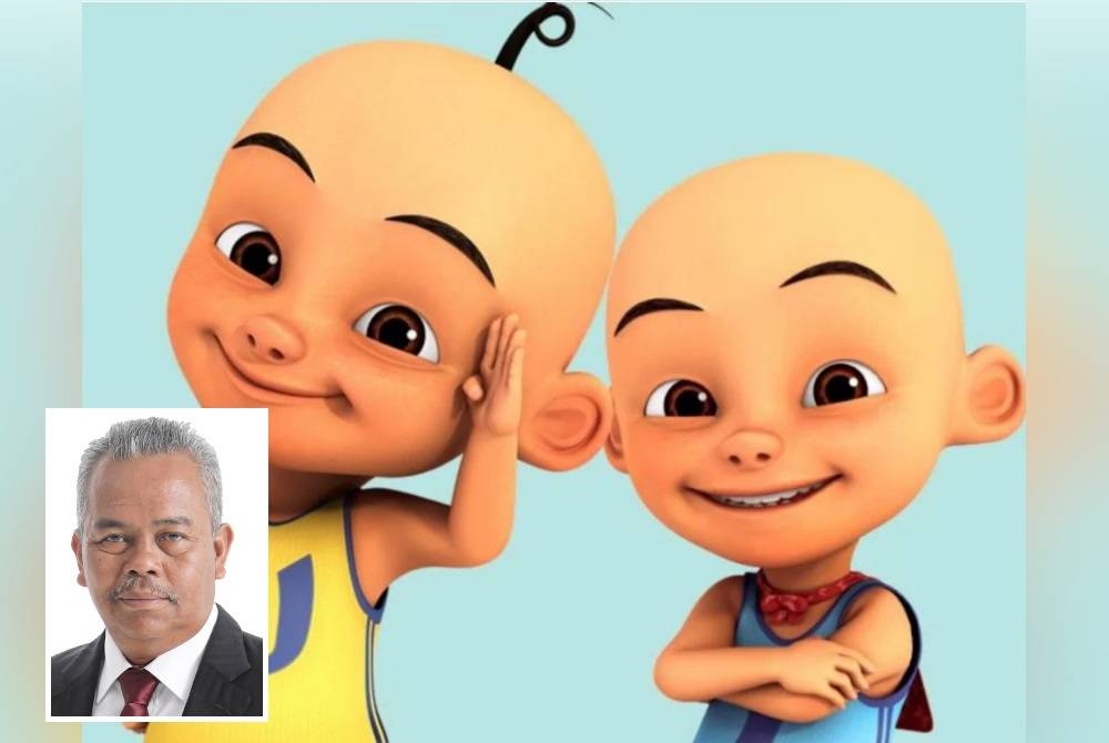 Upin Ipin (Gambar kecil: Burhanuddin Md Radzi)