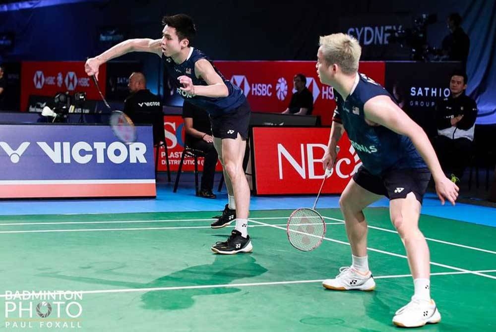 Ujian sebenar Aaron (kanan) dan Wooi Yik apabila akan menentang juara Olimpik pada pusingan ketiga Kejohanan Badminton Dunia di Copenhagen malam ini. -Foto: Badminton Photo