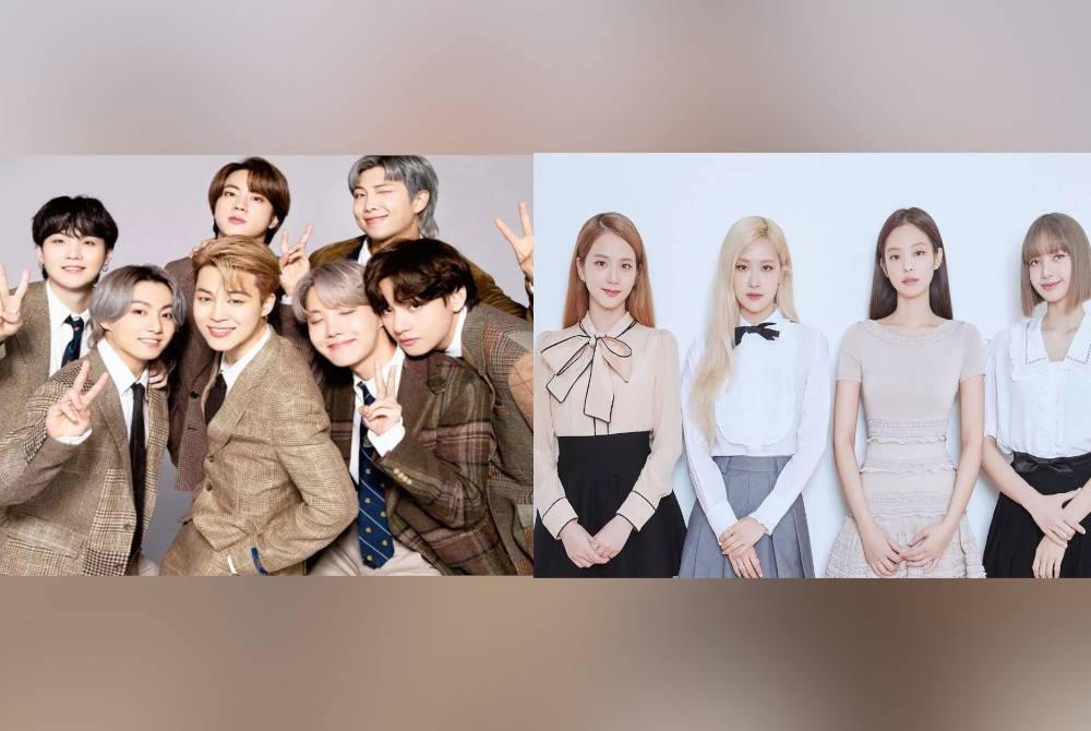 BTS dan Blackpink. - Foto Internet