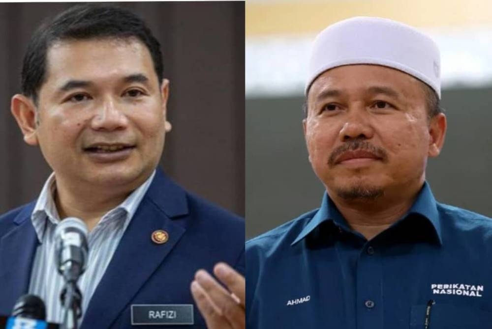 Ahmad (kanan) dan Rafizi.