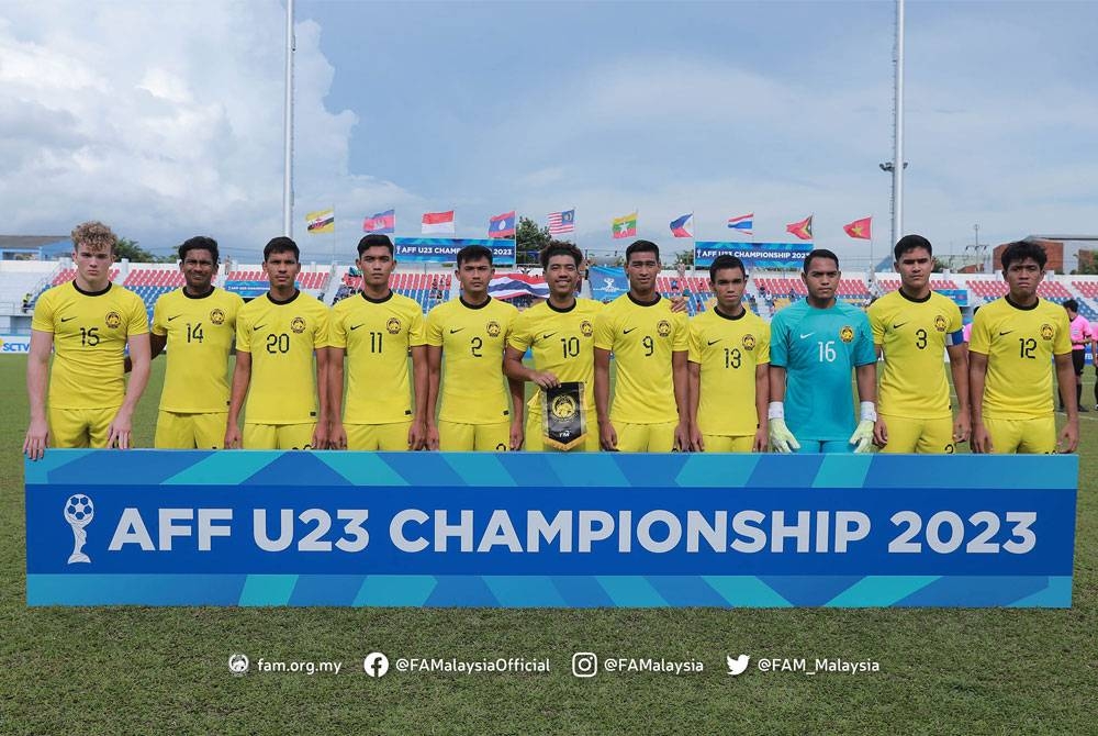 Skuad Harimau Muda menggalas cabaran negara di Kejuaraan AFF 2023 di Thailand. - Foto: FAM