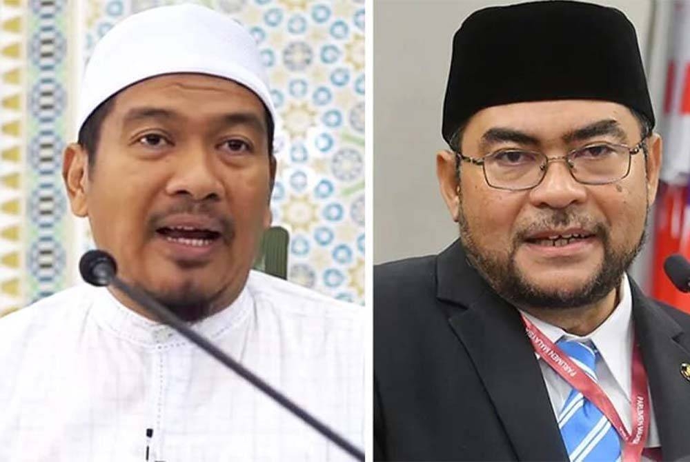 Ahmad Dusuki (kiri), Mujahid Yusof (kanan)