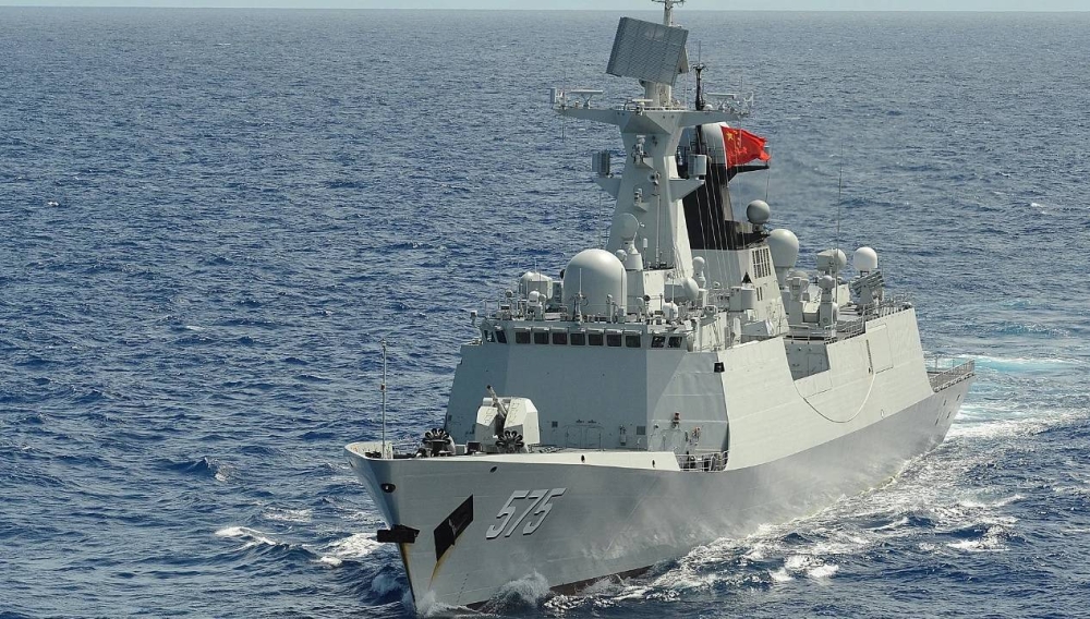 China sebelum ini sudah mempunyai frigat Type 054A yang juga dikenali sebagai Jiangkai-II. - Foto Agensi