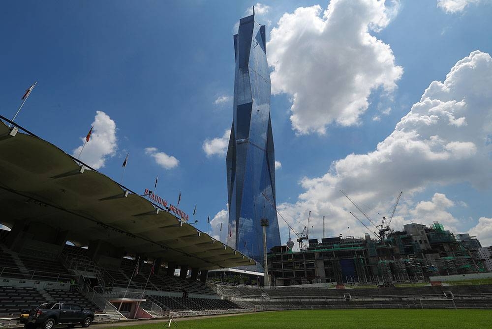 Menara Merdeka 118. Foto Bernama