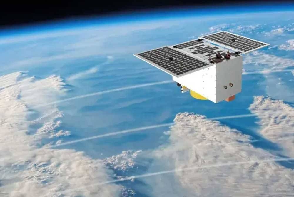 Satelit Worder Journey-1A yang berteknologi AI dan VR dilancarkan China pada 10 Ogos lalu. - Agensi