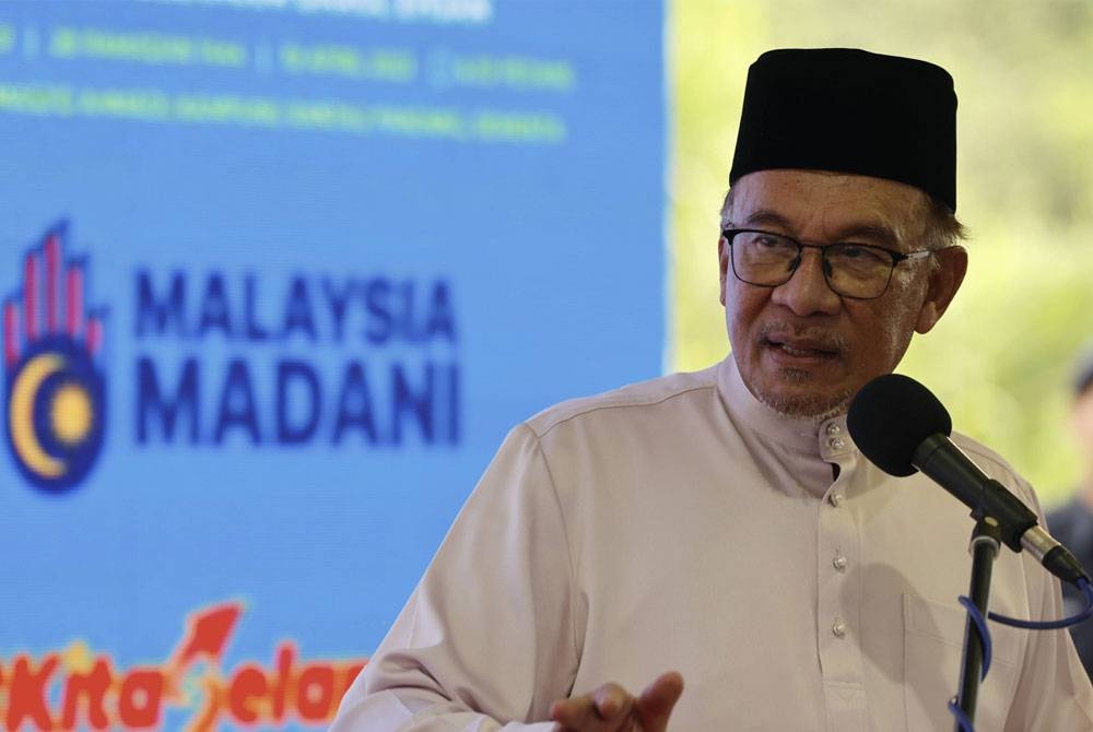 Wawasan Madani yang digagas oleh Anwar untuk Malaysia. - Foto Bernama