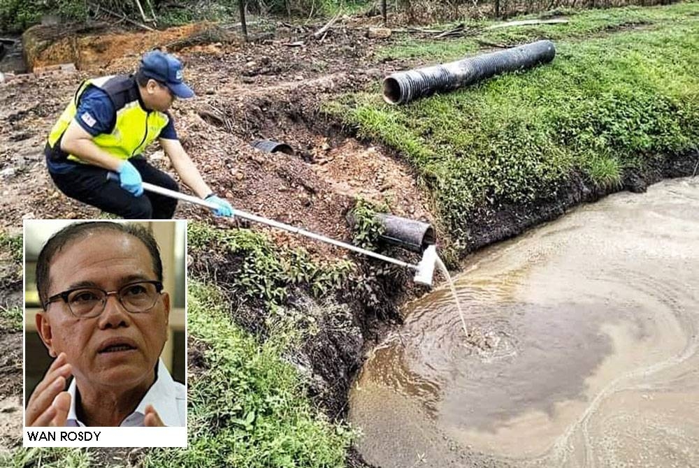 Usaha memulihkan Sungai Pukin di Keratong dekat Rompin sedang giat dijalankan. 