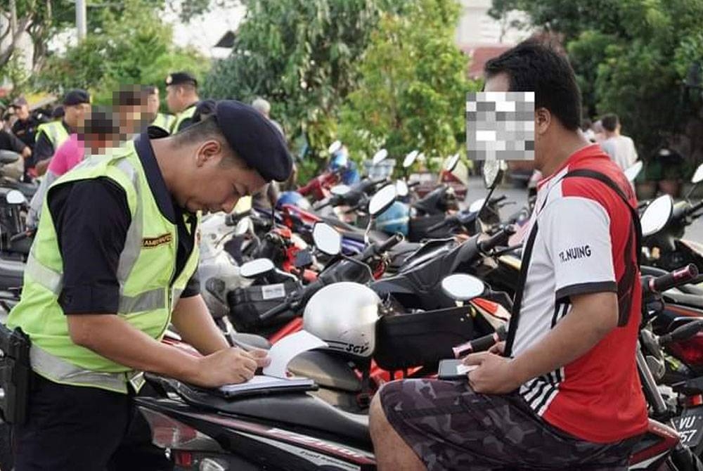 Pelbagai kesalahan dikesan dilakukan oleh penunggang motosikal sejak hari pertama operasi dijalankan.