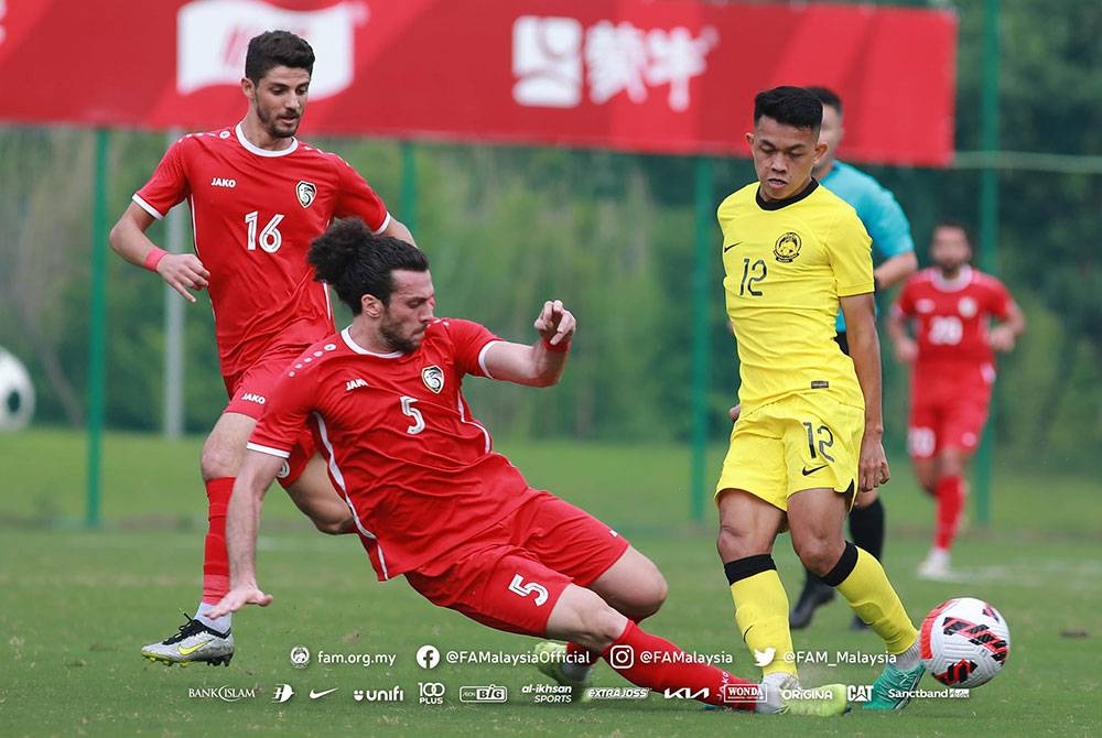 Harimau Malaya ikat Syria, 2-2