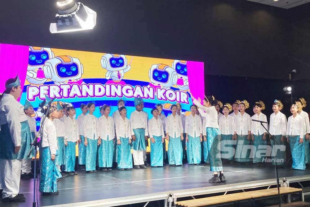 SJKC Serdang Baru 1, Seri Kembangan memenangi konduktor terbaik dan lagu tema terbaik. - Foto Qurratul’aina Quddus