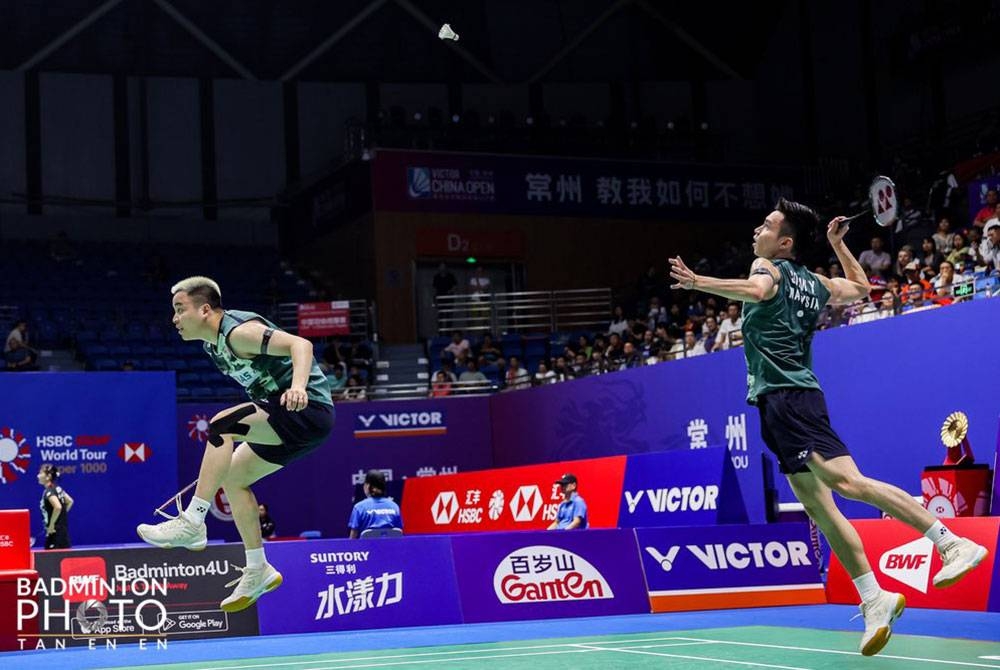 Aaron Chia-Soh Wooi Yik akan berdepan juara dunia dari Korea Selatan, Kang Min Hyuk-Seo Seung Jae. - Foto Photo Badminton