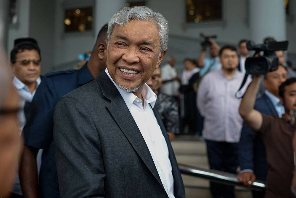 Ahmad Zahid dilepas tanpa dibebaskan oleh Mahkamah Tinggi daripada semua 47 pertuduhan pecah amanah, rasuah, dan pengubahan wang haram yang berkaitan dengan dana Yayasan Akalbudi. - Foto Bernama