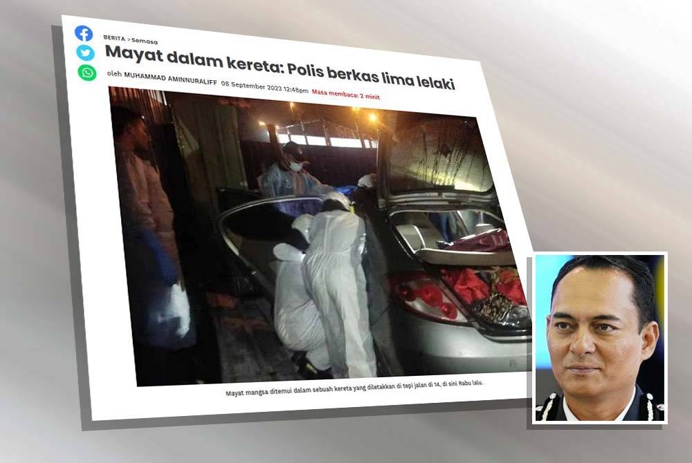 Laporan Sinar Harian. Gambar kecil: Zam Halim