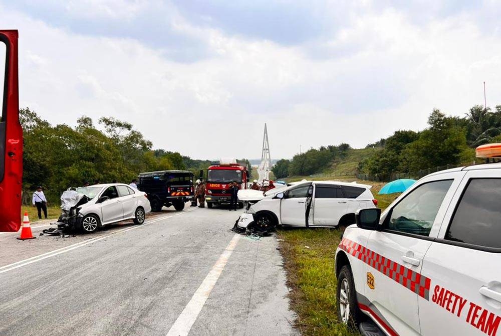 Lebuhraya Senai-Desaru kerap mengundang kesesakan yang agak teruk selain kemalangan jalan raya. - Gambar fail