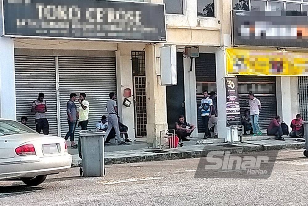 Kebanjiran warga asing di Plaza Melaka Sentral memberi kegusaran kepada orang ramai.