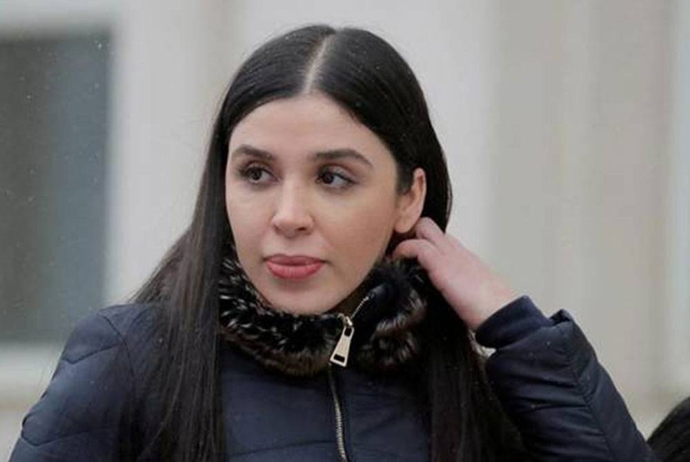 Emma Coronel Aispuro ketika menghadiri perbicaraan suaminya, Raja Dadah Guzman yang dikenali sebagai &#039;El Chapo&#039; di New York pada tahun 2019. - Foto Reuters