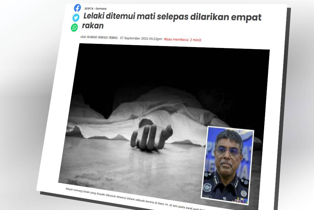 Laporan Sinar Harian.